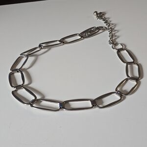 Vintage Silver Chain Link Belt
